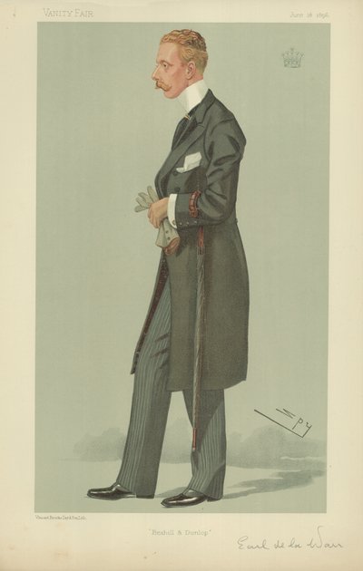 Earl De La Warr von Leslie Matthew Ward